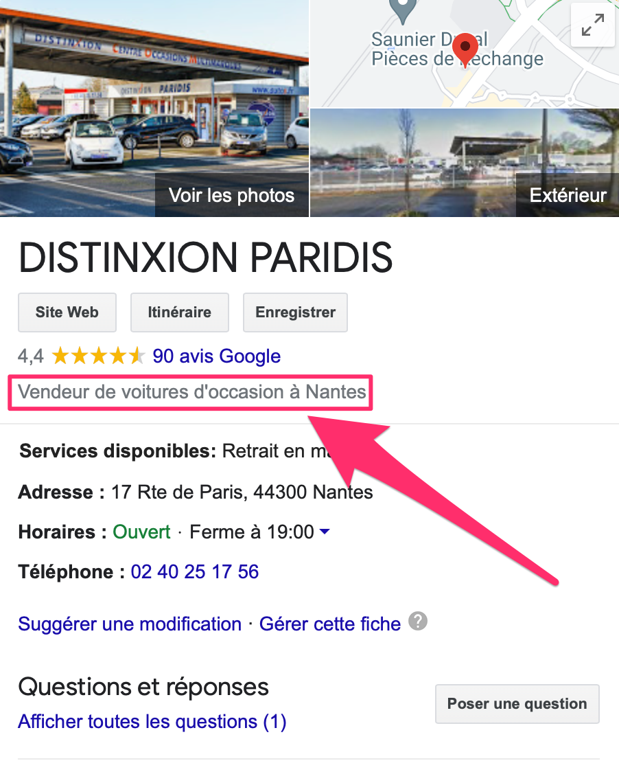 Categorie GMB Distinxion Paridis client Guest Suite