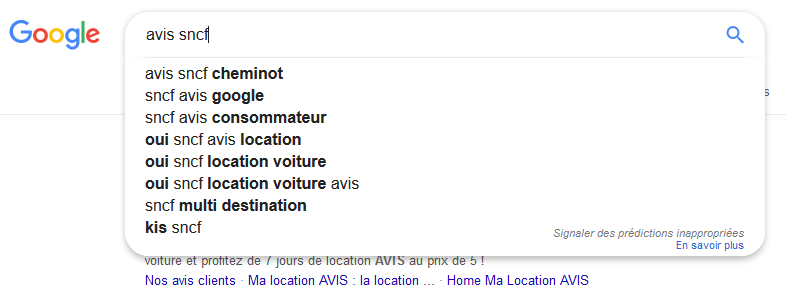 autocompletion