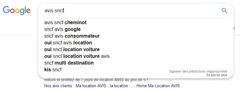 autocompletion