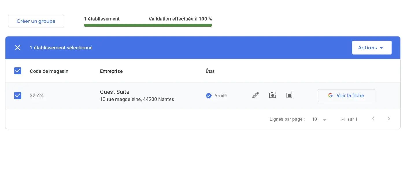 supprimer une fiche Google My Business