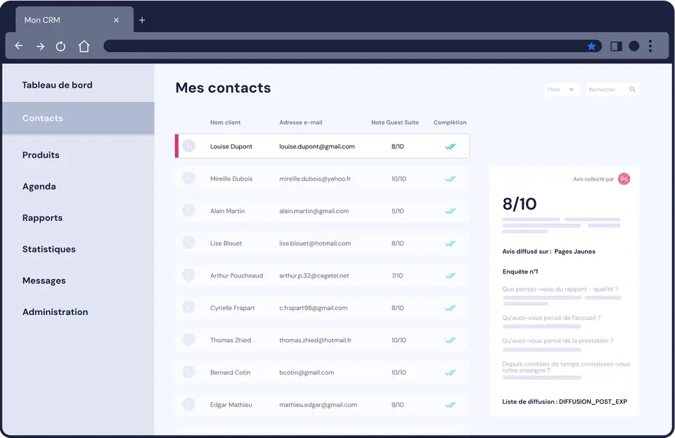 API CRM - Illustration