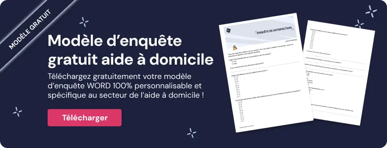CTA enquete aide à domicile