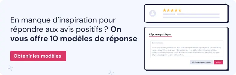 CTA Modèles réponse positifs 4